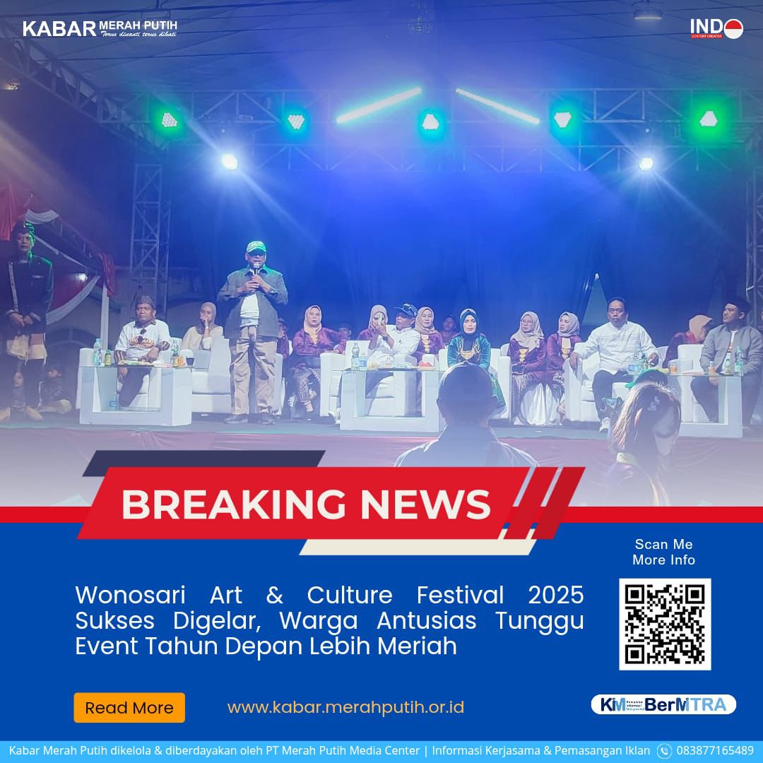Gambar Berita Wonosari Art  7 & Culture Carnival 2025